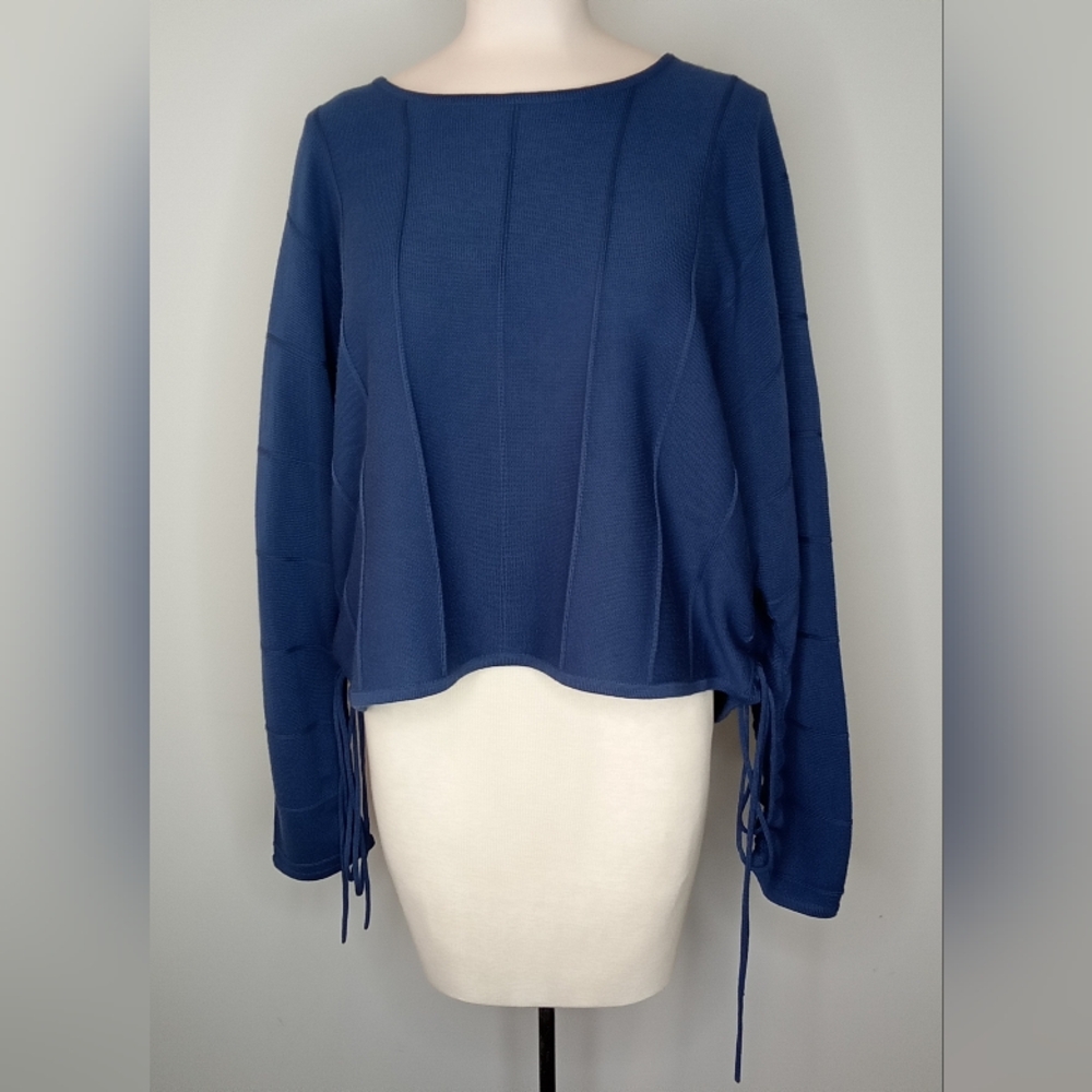 Animale Drawstring Sweater NWT